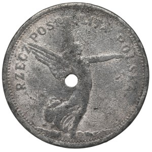 II RP, 5 złotych 1932 Nike - fałszerstwo z epoki