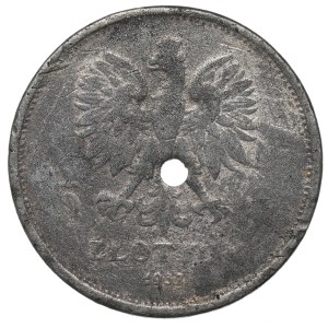 II RP, 5 złotych 1932 Nike - fałszerstwo z epoki