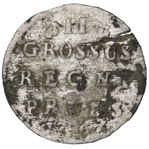 Prussia under Russia, Elisabeth, 2 groschen 1760, Konigsberg