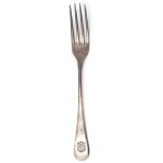 Second Polish Republic, Fork with the Poznań Coat of Arms - Norblin