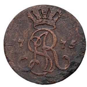 Poniatowski, Grosz 1775