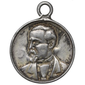 1916, Commemorative Medal Marking the Death of Henryk Sienkiewicz—silver