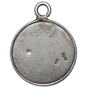 1916, Commemorative Medal Marking the Death of Henryk Sienkiewicz—silver