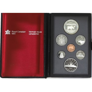 Canada, Set of coins 1985 including silver
