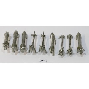 Lot de petits supports zoomorphes pour couverts