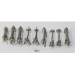 Set of zoomorphic cutlery rests