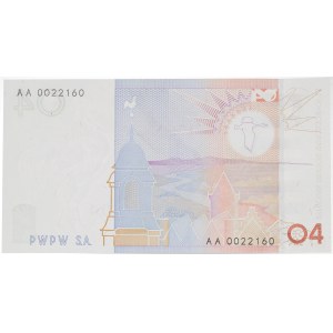 PWPW, Bird - test banknote