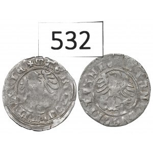 Alexander Jagellon, lot of Halfgroats without date, Vilnius