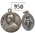 Set of religious medallions