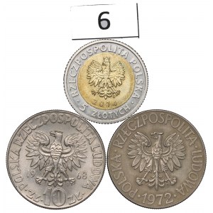 PRL and III RP, Coin set