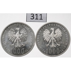 PRL, Zestaw 1.000 złotych 1982
