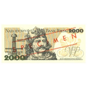 PRL, 2000 złotych 1979 S - WZÓR No. 0757