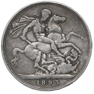England, Crown 1893