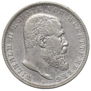 Germany, Wirtemberg, 5 mark 1902