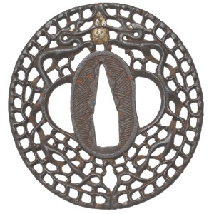 Japan, Tsuba, 18th–19th century, Nanban (?)