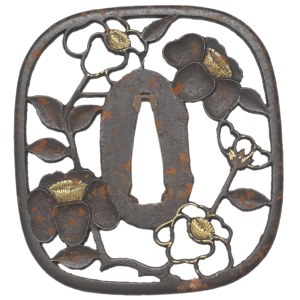 Japan, 19th-century tsuba, Shoami school(?)