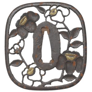 Japan, 19th-century tsuba, Shoami school(?)