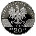 Third Republic of Poland, 20 zlotych, 1997 - The Roe Deer