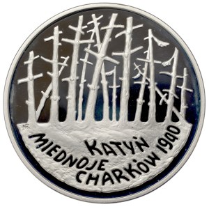 Third Republic of Poland, 20 zlotych, 1995, Katyn