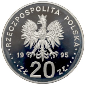Third Republic of Poland, 20 zlotych, 1995, Katyn