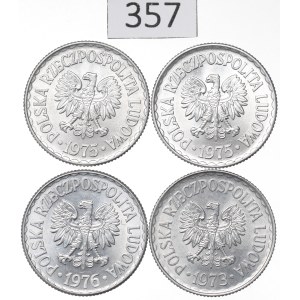 PRL, Zestaw 1 złoty 1973-76