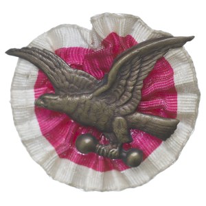 Second Polish Republic, TG Sokół Badge on the National Ribbon - Chyliński