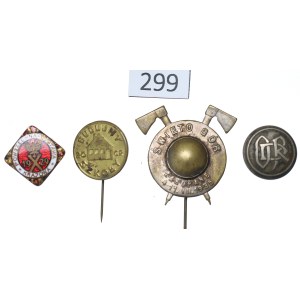 Second Polish Republic, Set of badges + button
