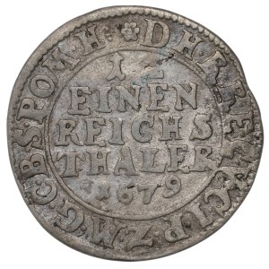 Germany, Brandenburg-Preussen, Friedrich Wilhelm, 1/12 taler 1679