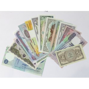 Set of world banknotes - 15 pcs.