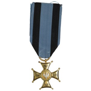 II RP, Krzyż zloty Orderu wojennego Virtuti Militari - kopia Panasiuk