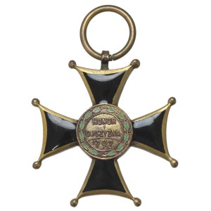 Krzyż Kawalerski Orderu Virtuti Militari - wykonanie grawerskie