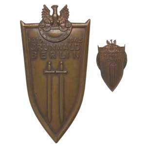 People's Republic of Poland, Grunwald Badge with a miniature