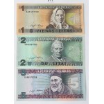 Lithuania, 1-5 litas 1993/1994 - 3 egz.