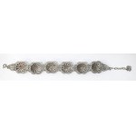 Europe, Original filigree bracelet with coral beads