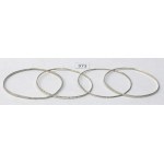 Europe, Set of Designer Bracelets, Silver