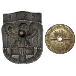 People's Republic of Poland, 1947-style Graduate Badge, Motorized Forces Officers' School