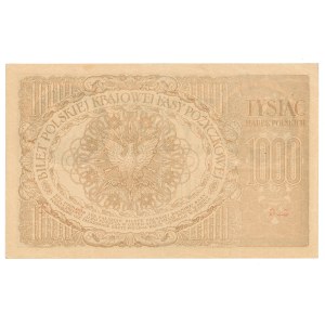 Second Polish Republic, 1000 Polish marks 1919 Ser. G.