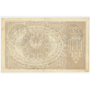 Second Polish Republic, 1000 Polish marks 1919 III Ser. A.