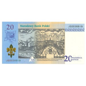 Third Polish Republic, 20 złoty 2017 - 300th anniversary of the coronation of the Image of Our Lady of Częstochowa