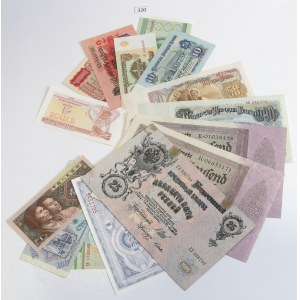 Set of world banknotes - 15 pcs.