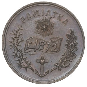 1872, Galicia, Medal Commemorating the 100th Anniversary of the First Partition of Poland