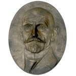 Second Polish Republic, President Wojciechowski Commemorative Plaque - RARE ITEM
