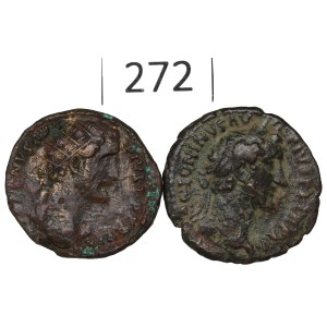 Římská říše, Antoninus Pius, Sada bronzových sošek