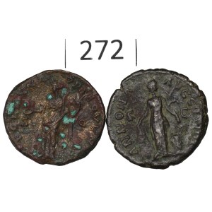 Římská říše, Antoninus Pius, Sada bronzových sošek