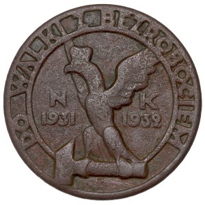 Second Polish Republic, Badge for the Fight Against Unemployment, 1932