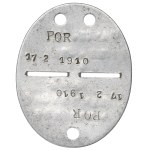 Second Polish Republic, Model 31 Identification Badge—Lieutenant Buderawski