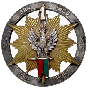 Badge of the 1st Mounted Rifle Regiment, Garwolin – Panasiuk