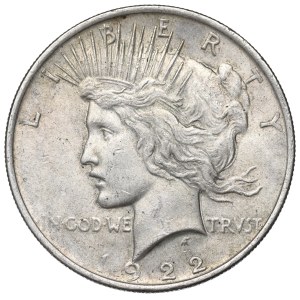 USA, 1 peace dollar 1922