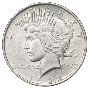 USA, 1 peace dollar 1922