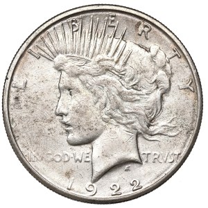 USA, 1 peace dollar 1922 S
